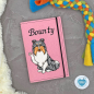 Preview: Designbeispiel der Impfpasshülle rosa für die Hunderasse Collie Langhaar blue merle